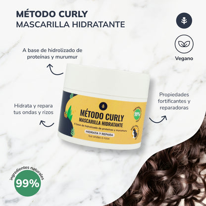 Impacco metodo ricci: shampoo, maschera e trattamento Planeta Huerto