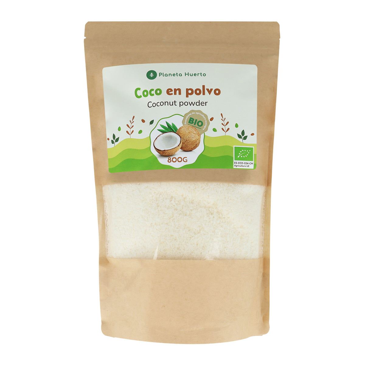 Coco rallado ECO Planeta Huerto 800 g