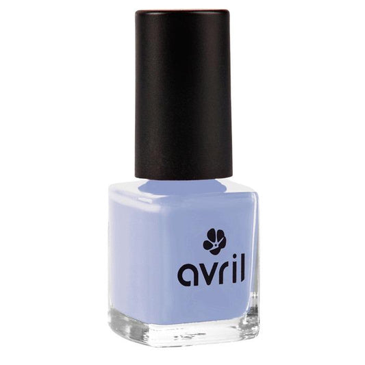 Vernis à ongles bleu layette Avril
