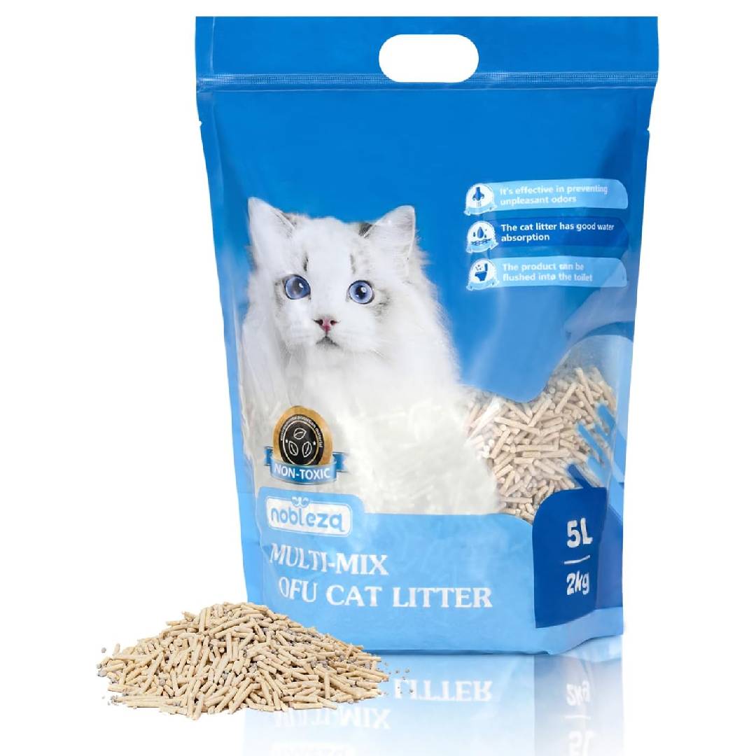 Nobleza bentonite and tofu cat litter 5 L