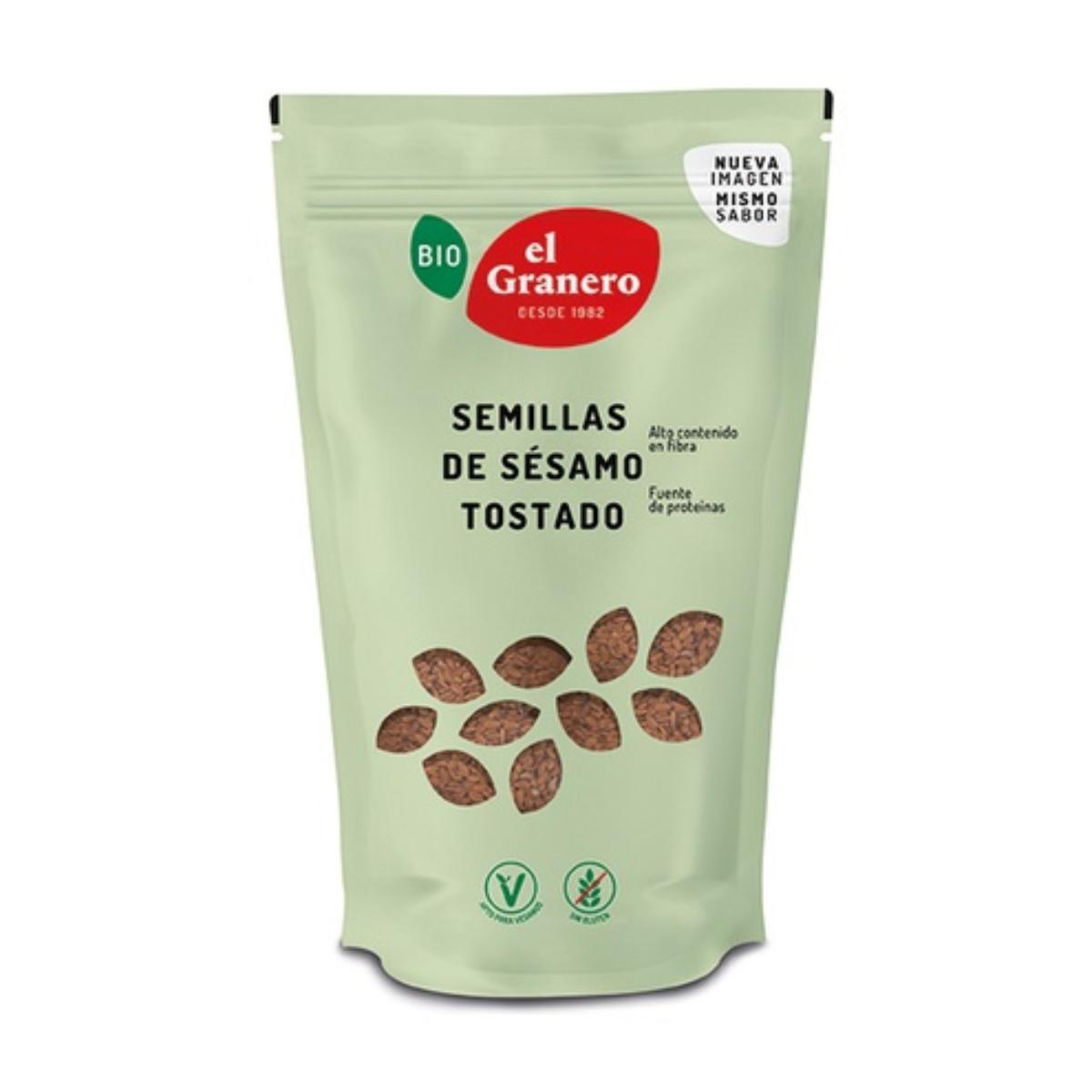 Geröstete Bio-Sesamsamen El Granero 200 g