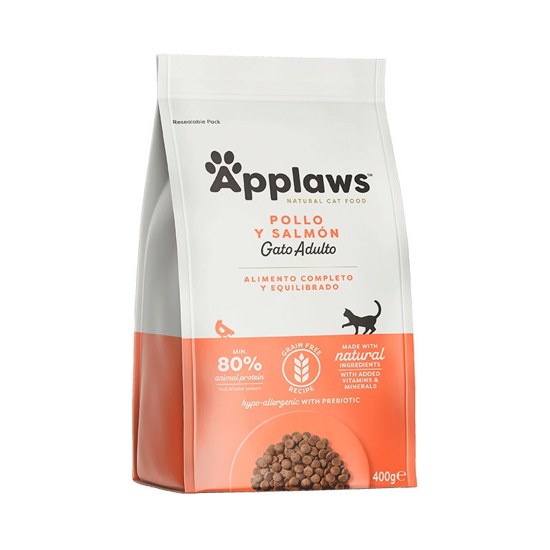 Applaws Cat Dry Adult Chicken and Salmon 400 g Grain-free natural cat food