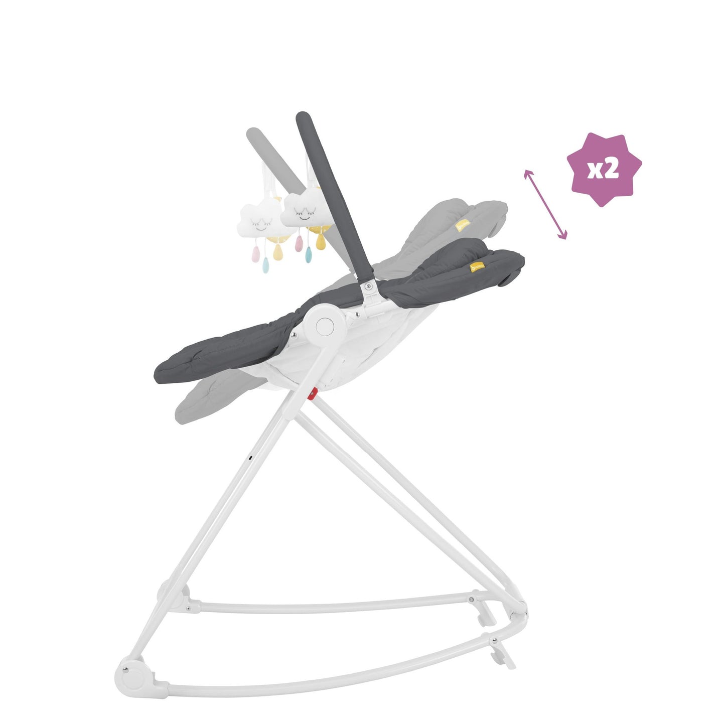 Amaca Compact'Up Moonlight Babymoov (ricondizionata)