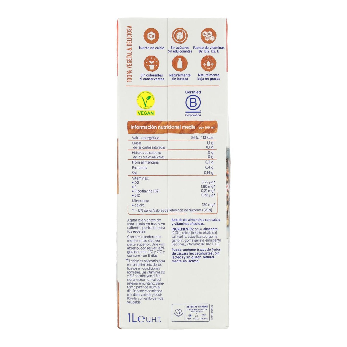 Napój migdałowy bez cukru Alpro 1 litr