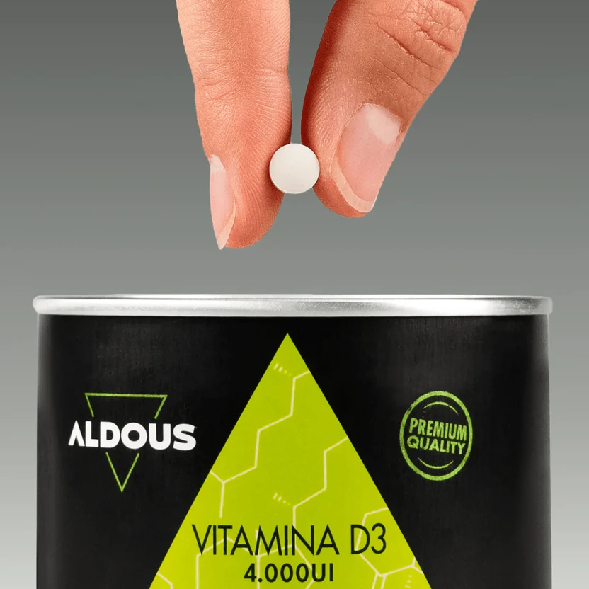 Vitamin D3 4000 IE Aldous Bio 500 Tabletten