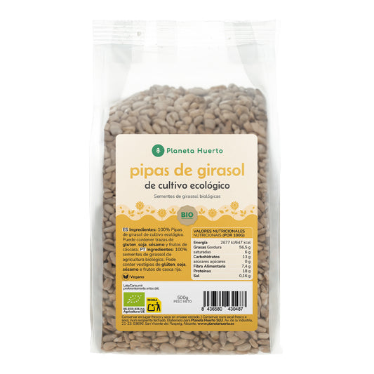 Geschälte Sonnenblumenkerne ECO Planeta Huerto 500 g