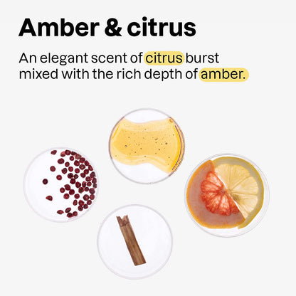 Dezodorant Super leaves men Amber & Citrus