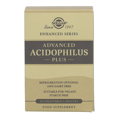 Acidophilus plus Advanced Acidophilus, veganes Probiotikum, 50 pflanzliche Kapseln