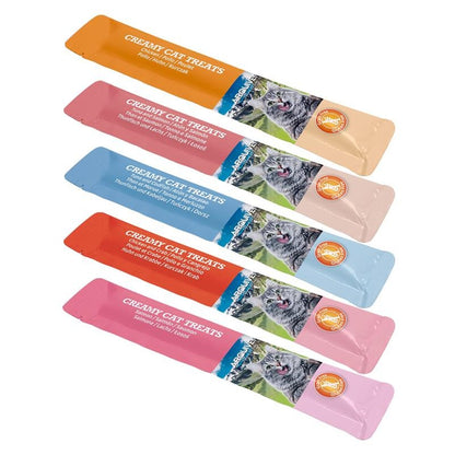 Creamy Cat Treats Snack cremoso Variety Pack Arquivet 30 pz