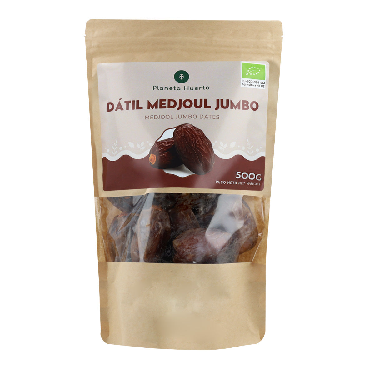 Jumbo medjoul dadels ECO Planeta Huerto 500 g