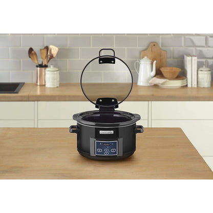 Crockpot slowcooker 4,7 L CSC052X met klapdeksel (gereviseerd)
