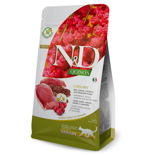 ND Quinoa Urinary eend Kattenvoer Farmina 5 kg