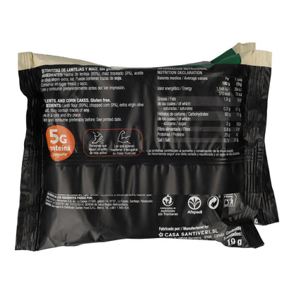 Glutenvrije proteïnepannenkoeken Santiveri 3 pakken van 57 g