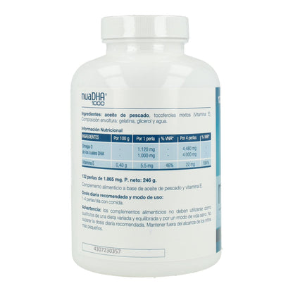 NuaDHA 1000 Laboratorios Nua 132 capsules