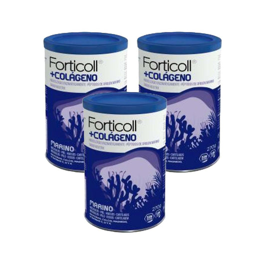 Promocyjny zestaw 3x kolagen morski Forticoll 270 g