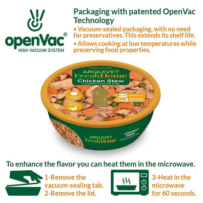 Arquivet Fresh Home Chicken Stew Wet chicken food for dogs 280 g