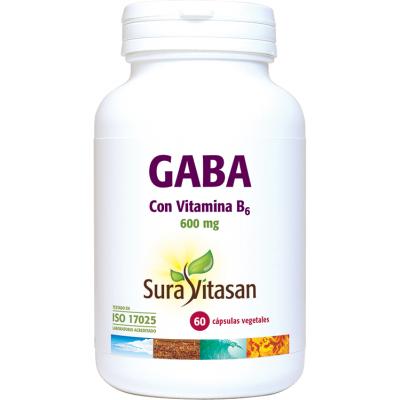 Gaba 600 mg mit Vitamin B6 – 60 Kapseln Sura Vitasan