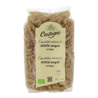 Makaroner av fullkornsris ECO Castagno 500 g