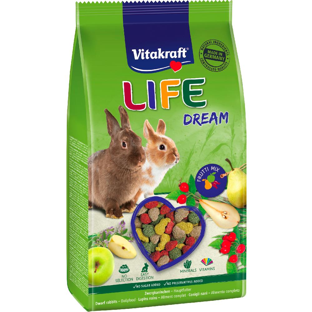 Vitakraft Menu Life Dream geëxtrudeerd konijnenvoer 600 g