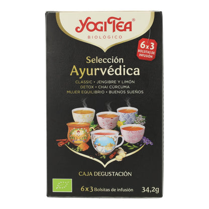 Yogi Tea BIO Selezione Ayurvedica 18 bustine assortite