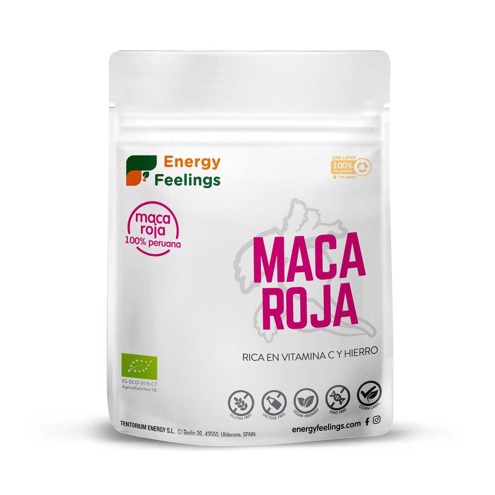 Eco röd maca i pulverform Energy Feelings 200 g