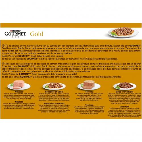 GOURMET GOLD Doble Placer Sortiment Multipack (12 x 85 g)