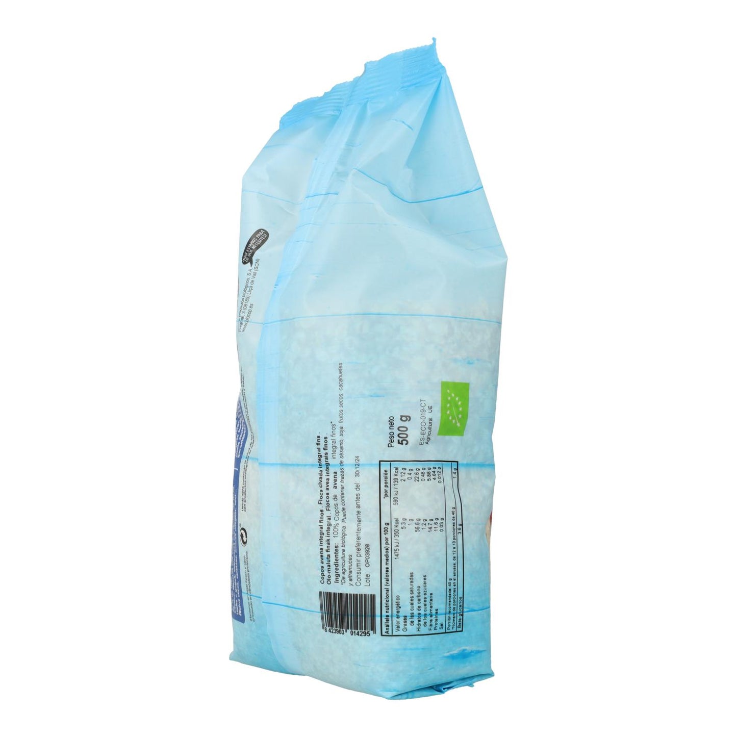 Biocop Organic Fine Wholemeal Oat Flakes 500 g