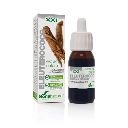 Eleutherococcus Extract Soria Natural, 50 ml