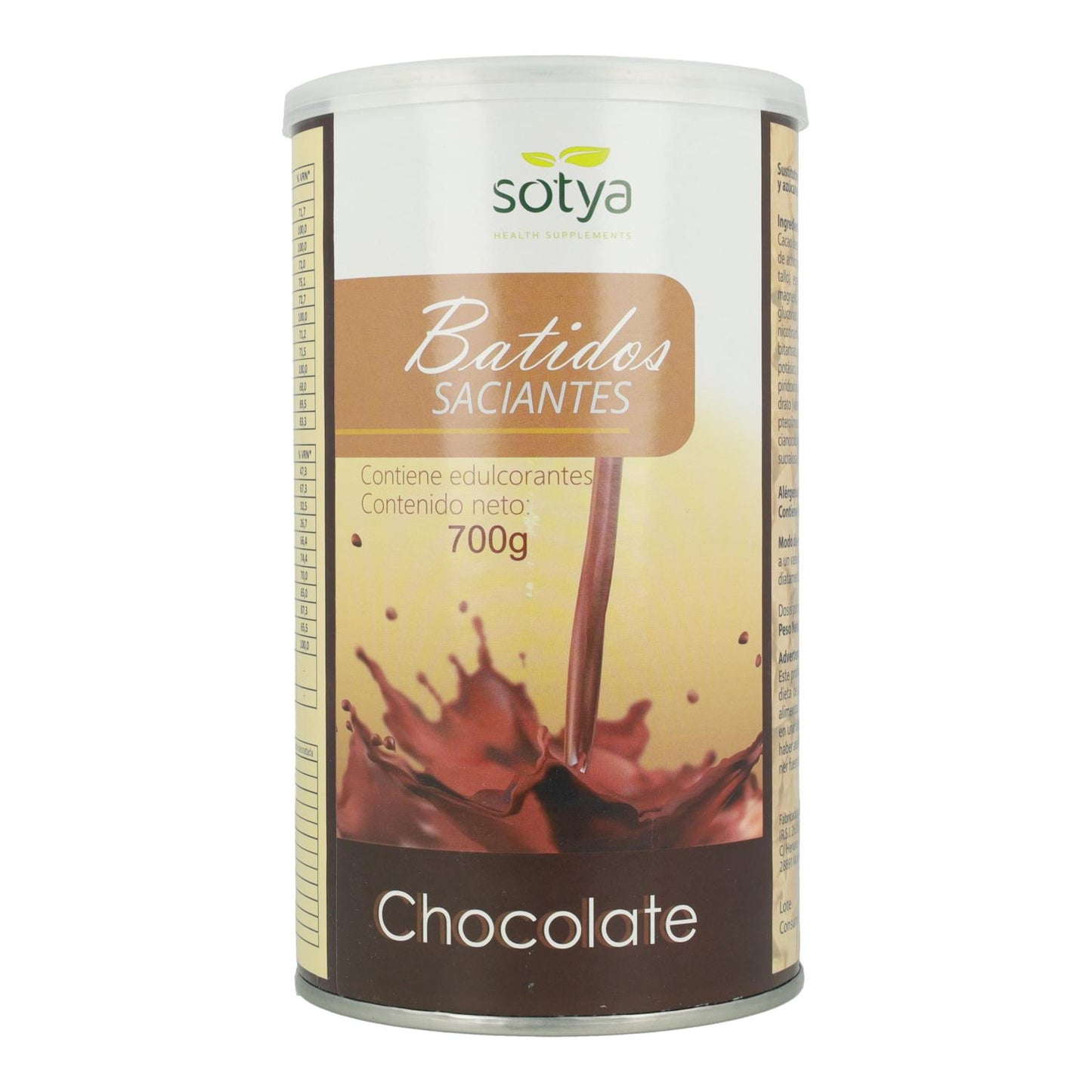 Sättigender Shake Schokolade Sotya 700 g