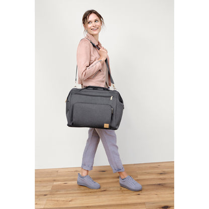 Wickeltasche Anthrazit Goldie Lässig