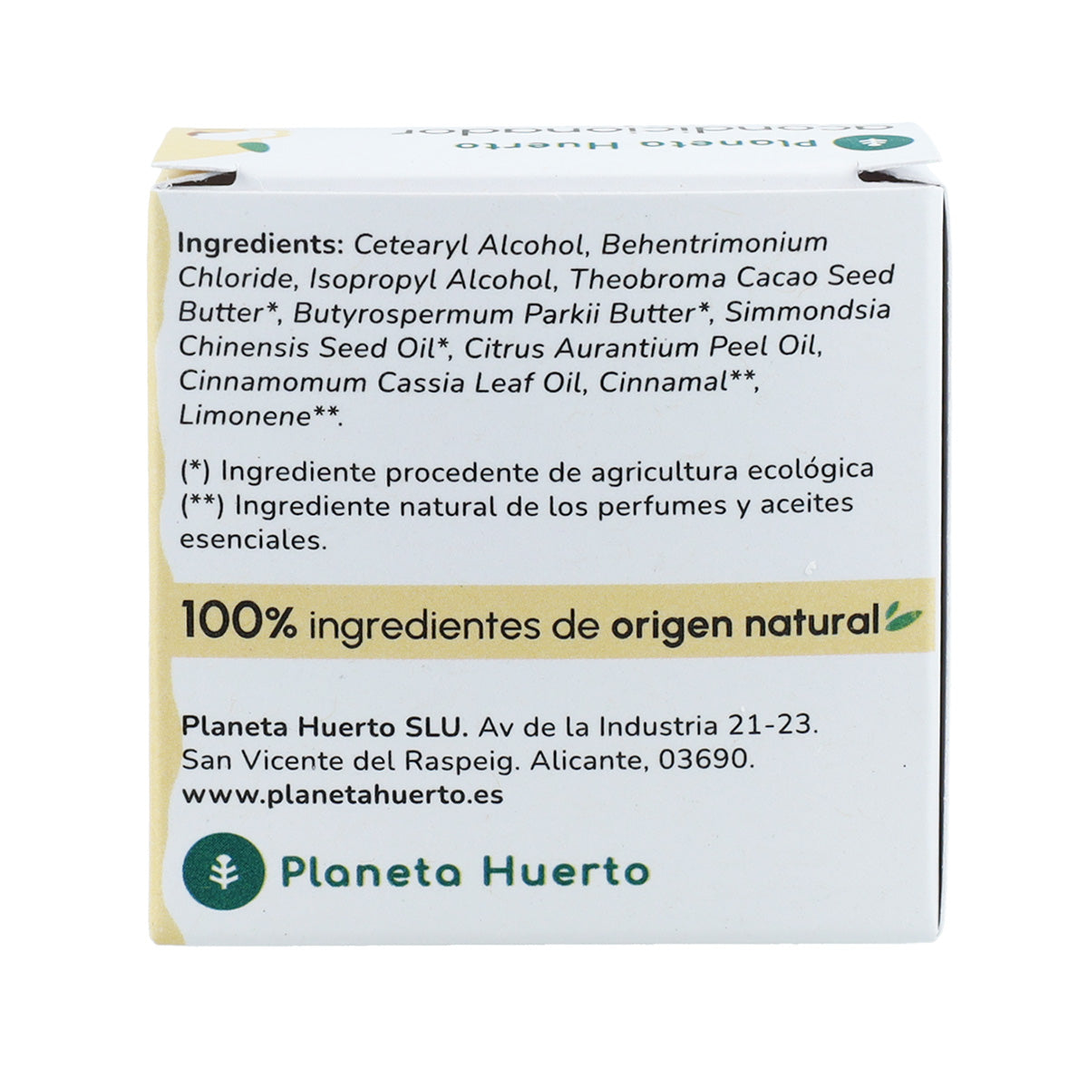 Herstellende vaste conditioner Planeta Huerto 85 g