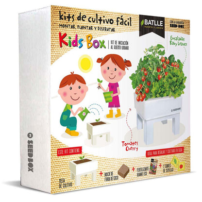 Kweekset voor kinderen Seed Box Kids Batlle