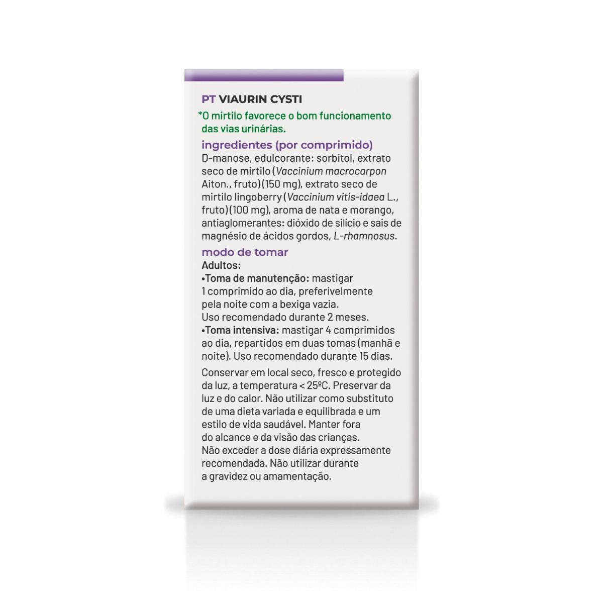 Viaurin Cysti Urinewegwelzijn, Soria Natural, 60 tabletten