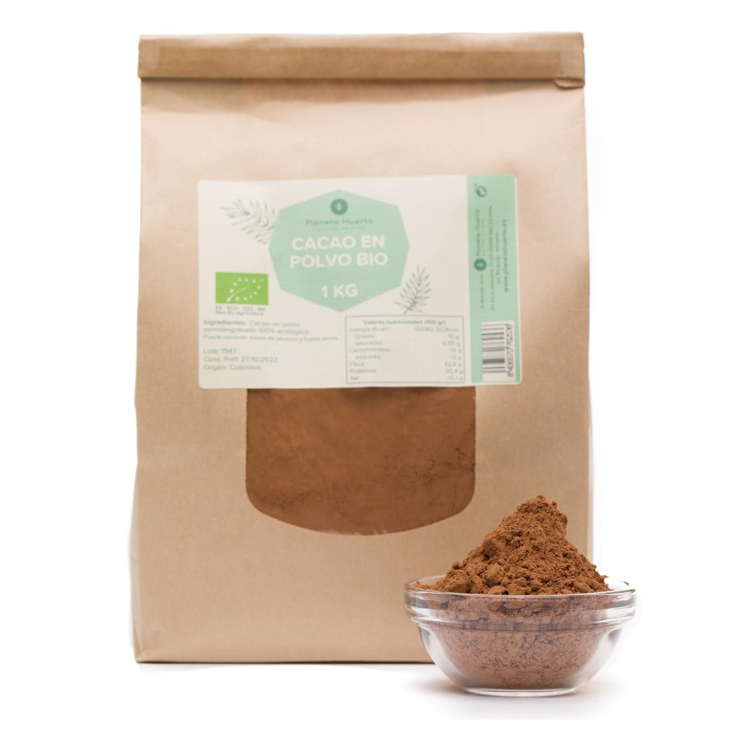 Chokladdroppar 85% kakao ECO Planeta Huerto 200 g