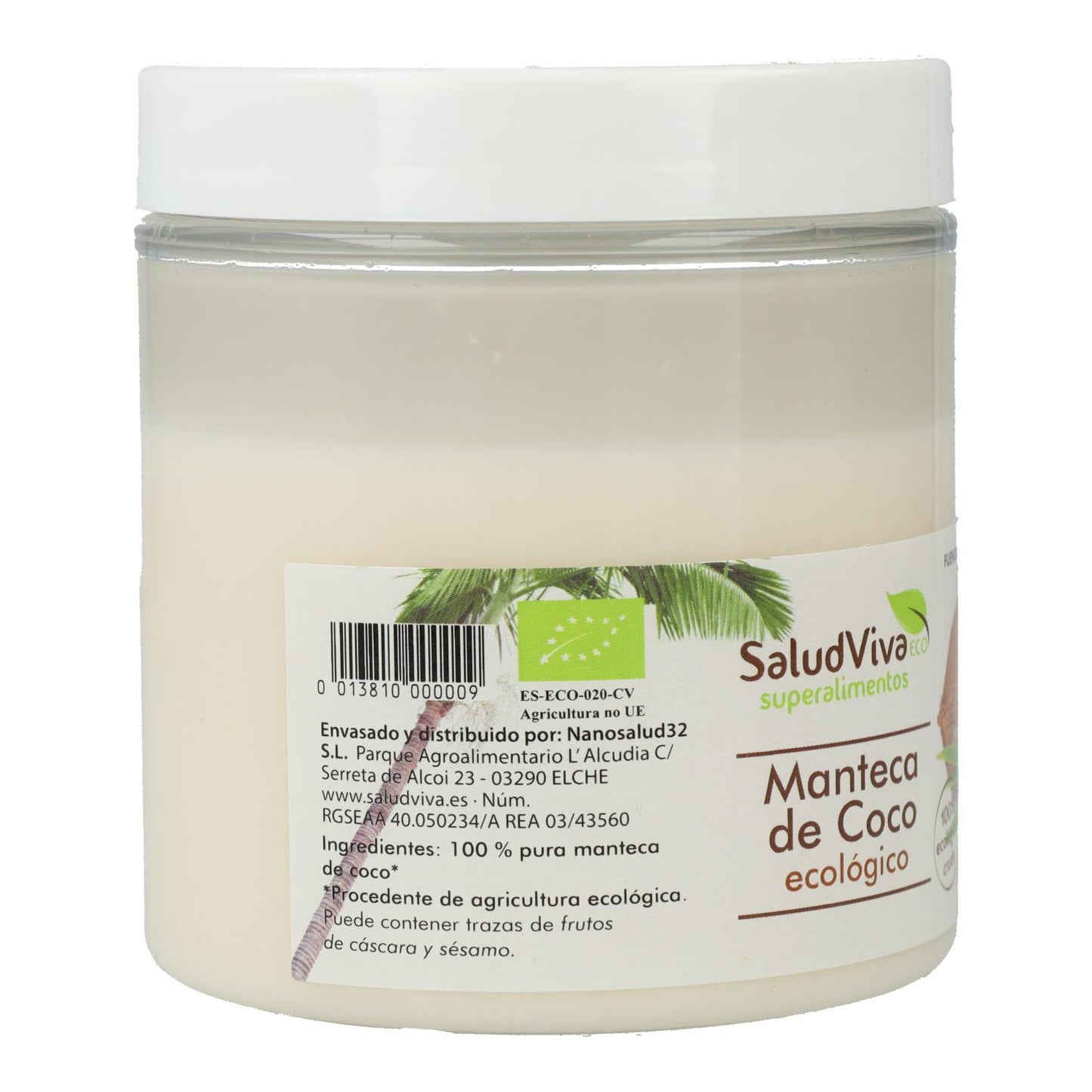 Coconut Butter 225 g, Salud Viva
