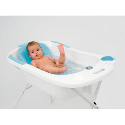 Anatomische blaue Badewanne mit Halterung Olmitos