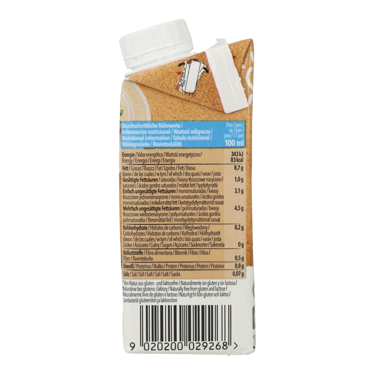 Natumi Mandel-Kochcreme, 200 ml