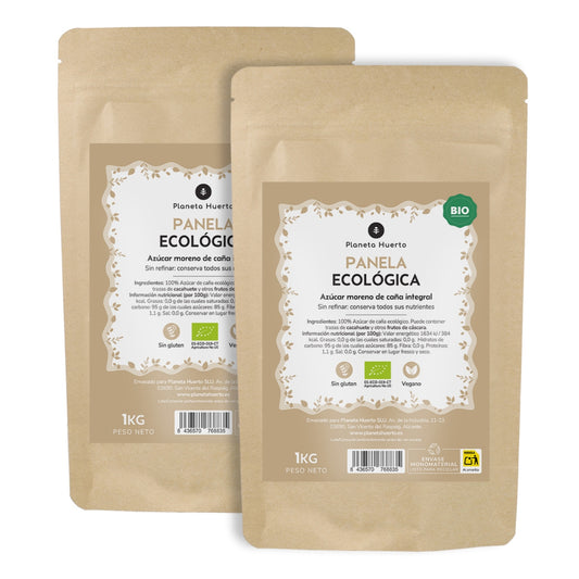 Pack 2 x ECO Planeta Huerto Panela Zucker 1kg