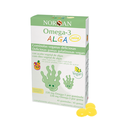 Omega-3 ALGA Jelly NORSAN 45 gummies