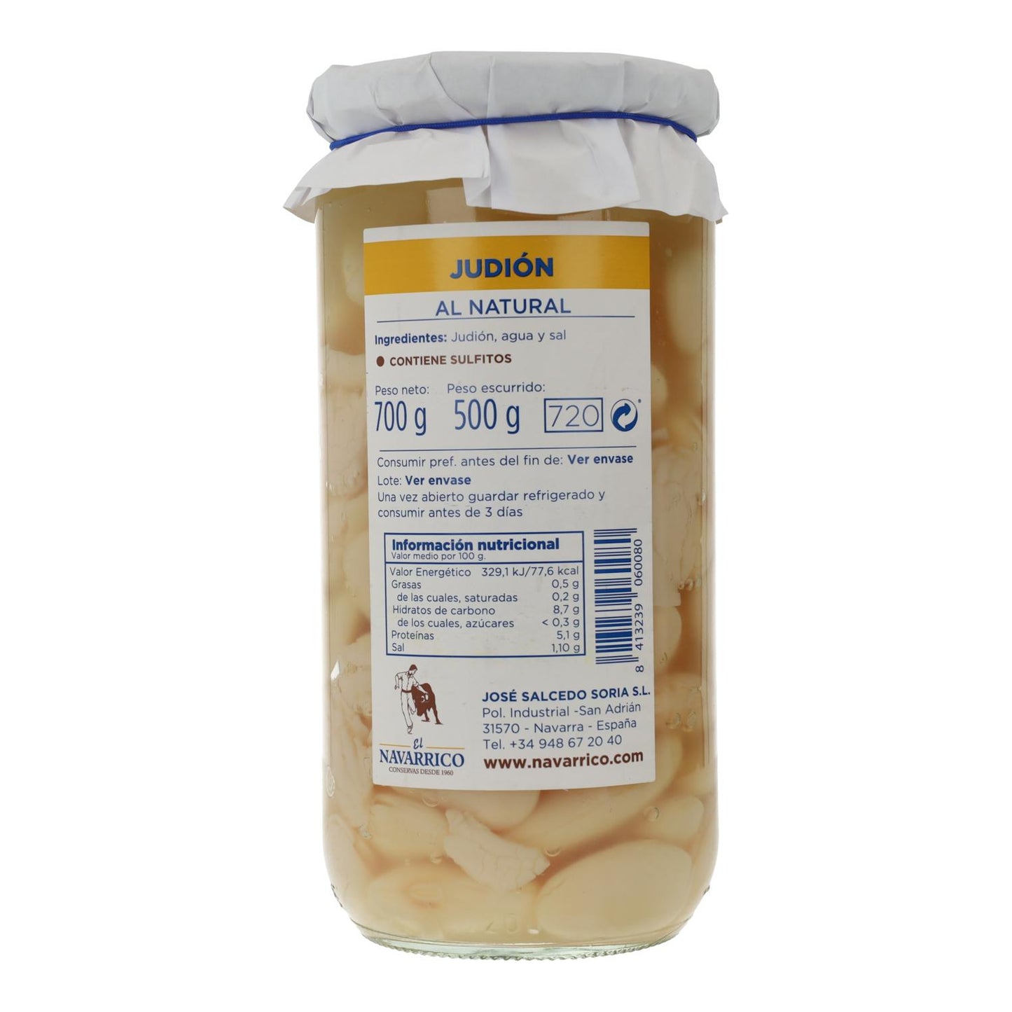 Judion El Navarrico Frasco 720 ml