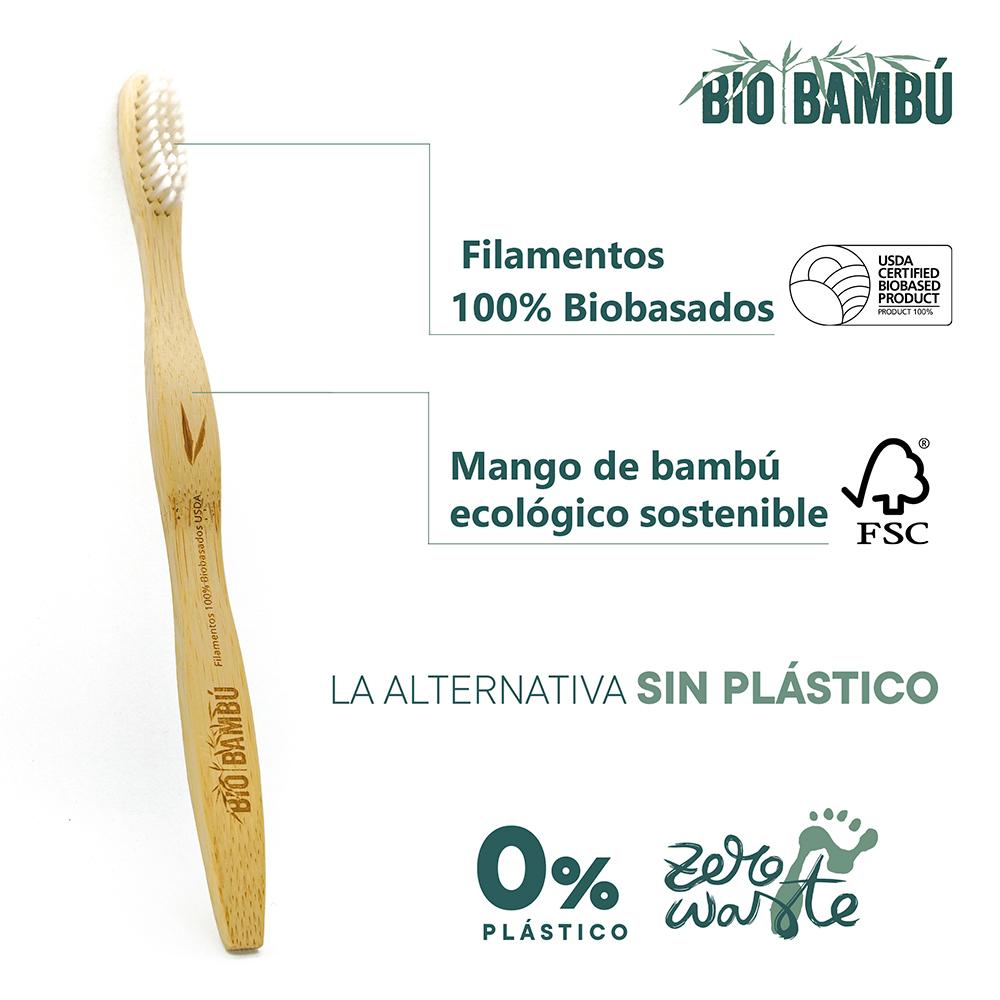 Bamboe kindertandenborstel Bio Bambú