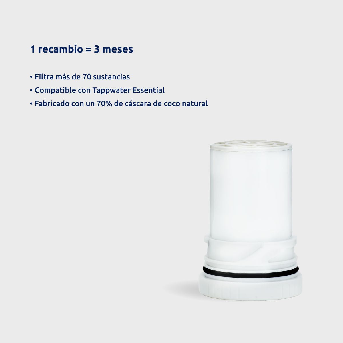 Lot de 2 cartouches pour filtre Essential Tappwater