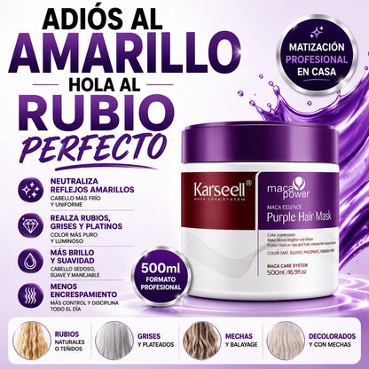 Mascarilla Capilar Violeta Karseell 500 ml