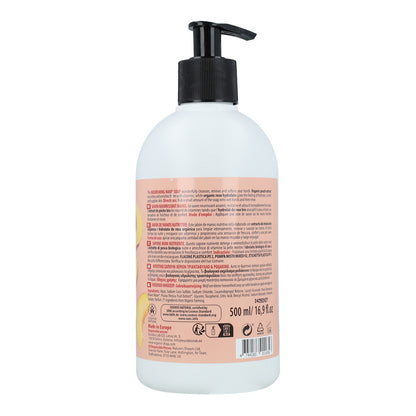 Voedende handzeep roze perzik Organic Shop 500 ml