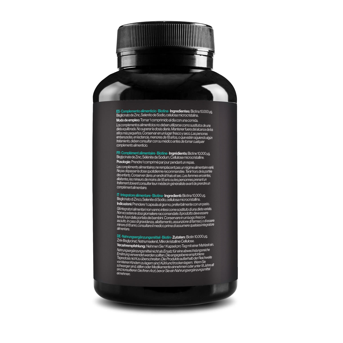 Biotin, 12,000 µg + Selenium + Zinc Zenement 365 tablets