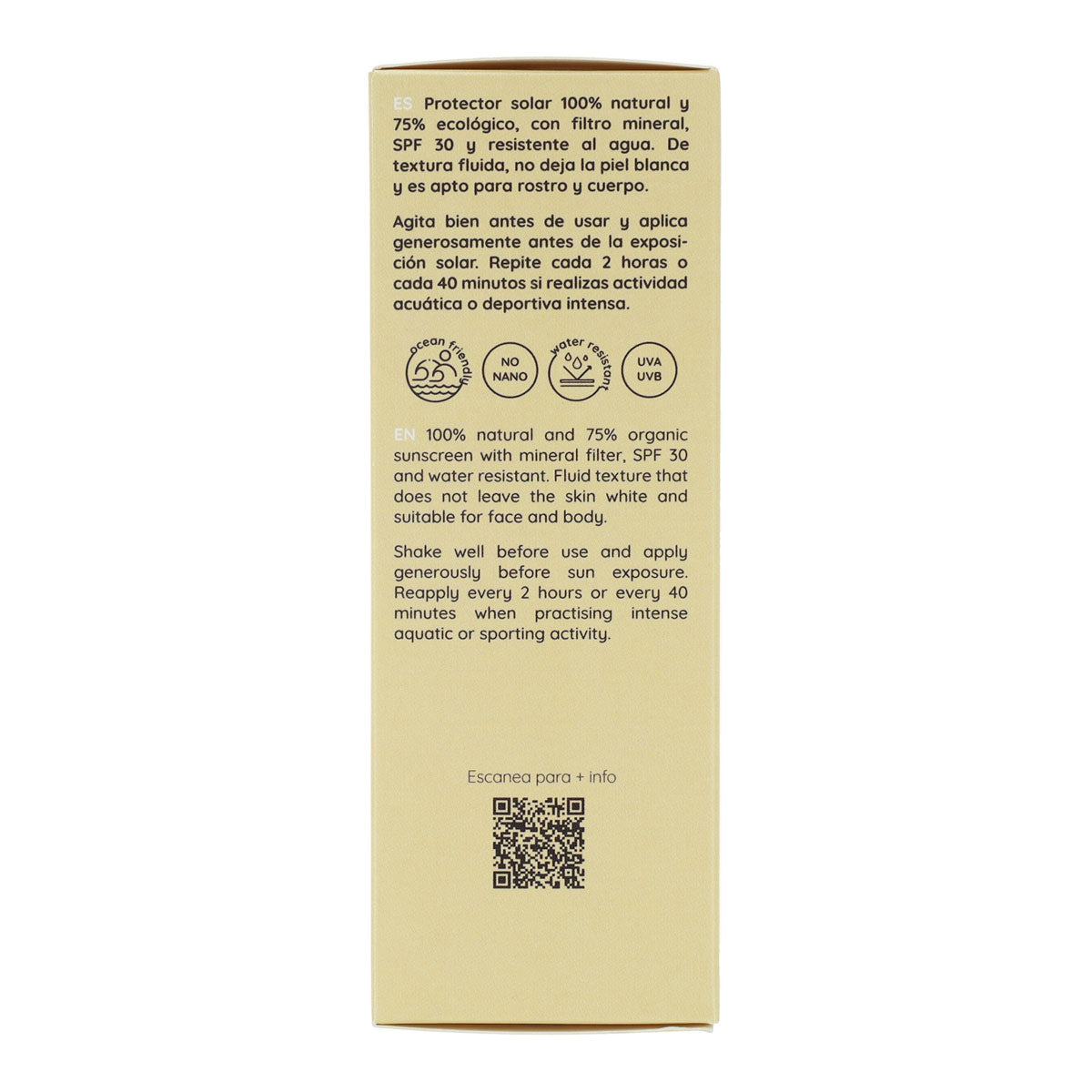 Matarrania Organic Fluid Sunscreen SPF 30, 100 ml