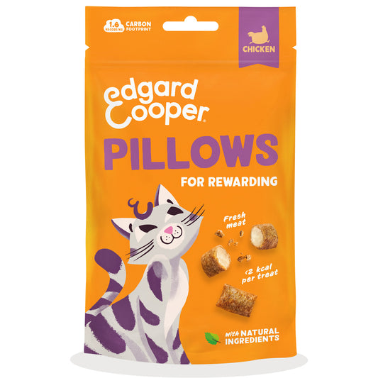 Bocconcini di pollo Premi naturali per gatti Edgard Cooper 60 g