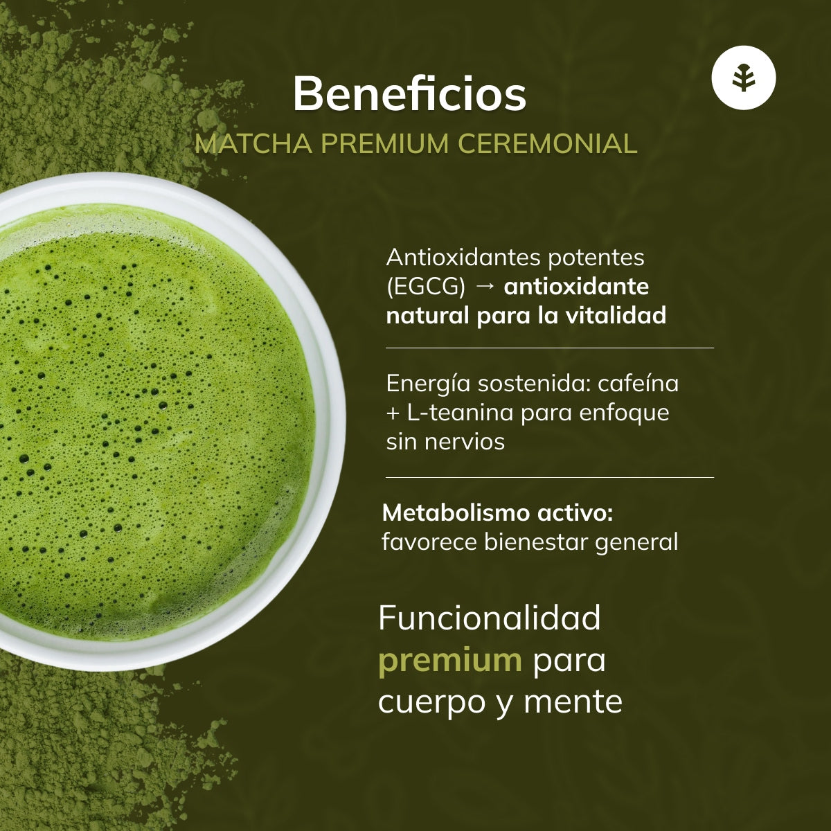 Herbata Matcha klasy ceremonialnej Premium Planeta Huerto 200 g
