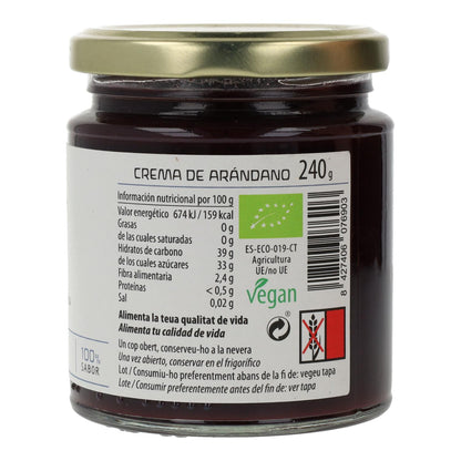 ECO Cal Valls bosbessenjam, 240 g