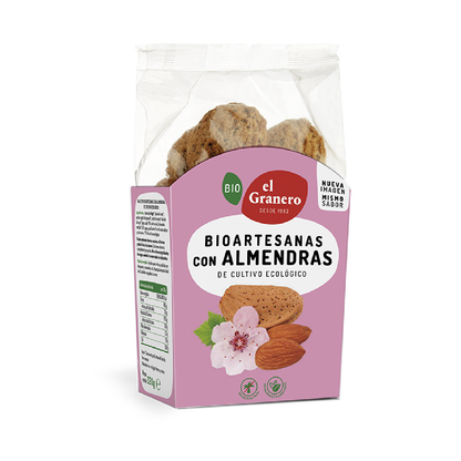 El Granero Organic Almond Artisan Biscuits, 220 g